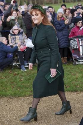 Members of the British Royal Family attend the Christmas Day service at Sandringham Featuring: Sarah Duchess of York Where: Sandringham, Norfolk, United Kingdom When: 25 Dec 2023 Credit: Cover Images EDITORIAL USE ONLY. NOT FOR USE BY NEWSPAPERS BASED IN THE UK. Copyright: xx 53324751