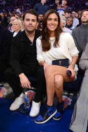 Celebrities watch the home team New York Knicks beat the visiting Milwaukee Bucks 129-122 at Madison Square Garden Featuring: Paul Wesley, Natalie Kuckenburg Where: New York, New York, United States When: 25 Dec 2023 Credit: Michael Simon startraksphoto.com EDITORIAL USE ONLY. NOT FOR USE BY NEWSPAPERS BASED IN THE UK. Copyright: xMICHAELxSIMONx 53325235