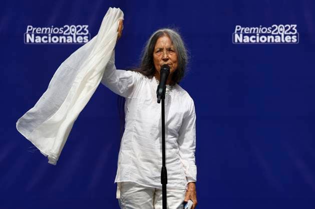 Santiago, December 26, 2023 The 2023 National Awards Ceremony is held in the courtyard of the Palacio de La Moneda Dragomir Yankovic Aton Chile, Santiago Chile Aton 861465  Copyright: DRAGOMIRxYANKOVIC ATONxCHILE