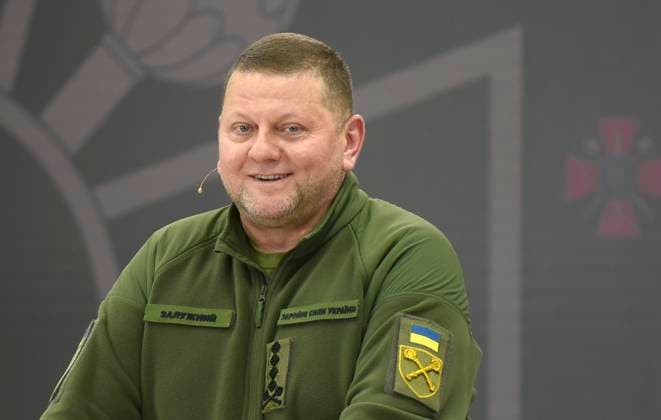 KYIV, UKRAINE - DECEMBER 26, 2023 - Commander-in-Chief of the Armed Forces of Ukraine, General Valerii Zaluzhnyi holds a press conference in Kyiv, capital of Ukraine. Press conference of Valerii Zaluzhnyi in Kyiv  Copyright: xKaniukaxRuslanx
