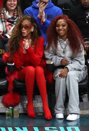 WASHINGTON, D.C. - DECEMBER 26: Winnie Harlow attends the Washington Wizards vs Orlando Game at the Capital One Arena in Washington, D.C. on December 26, 2023. Copyright: xmpi34x