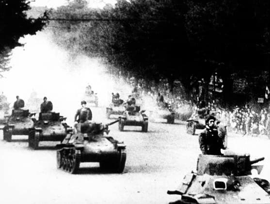 Japanese Tanks in China during Second Sino-Japanese War, 1937  Copyright: xABxArchivex jtv003542