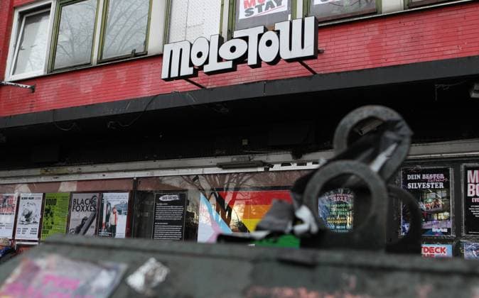 The Molotow music club at Nobistor 14 on the Reeperbahn St Pauli Hamburg