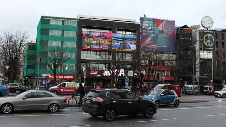 The Molotow music club at Nobistor 14 on the Reeperbahn St Pauli Hamburg