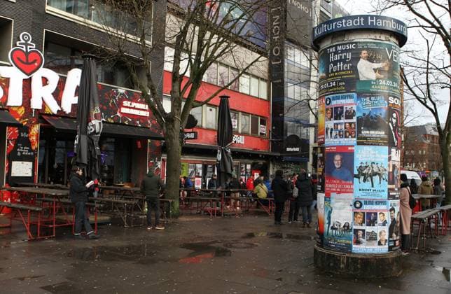 The Molotow music club at Nobistor 14 on the Reeperbahn St Pauli Hamburg