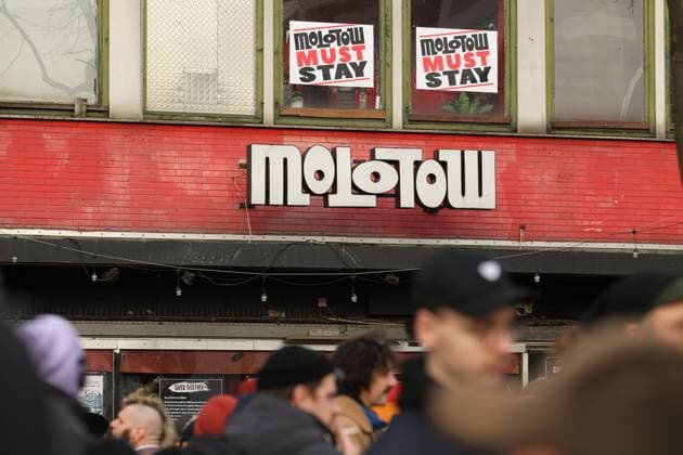 The Molotow music club at Nobistor 14 on the Reeperbahn St Pauli Hamburg