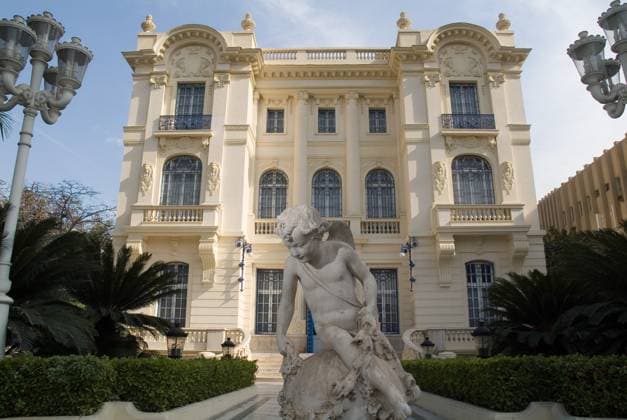 Mohammed Mahmoud Khalil Museum The Mahmoud Khalil Museum in Cairo, with holdings of outstanding Impressionist artworks amongst its collection, including Van Gogh, Monet, Pissaro, Toulouse Latrec, Mary Cassat, Rodin, Gaugin, Corot, which alone rivals most European National Collections. It s most prized painting, by Van Gogh, known alternately as Poppy Flowers and Vase and Flowers was stolen in August 2012 when thieves cut it from its frame. The museum in located in a palace built in the early 20th century, and was opened on 23 July 1962, dedicated to the memory of Mohammed Mahmoud Khalil Pasha and his wife Emiline Lock. In 1971 it was sectioned by the government of Egypt; President Sadat used it for executive offices, and a helipad wa Copyright: xx BarryxIversonxPhotographyx bivphotos002859