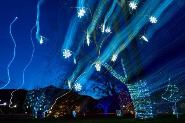 Christmas lights on public display Golden, Colorado, United States R_SYYBNT231228-1312588-01