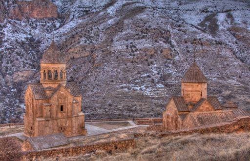 The Noravank monastery in Amaghu Valley, Vayots Dzor Province, Armenia 1046998 RECORD DATE NOT STATED