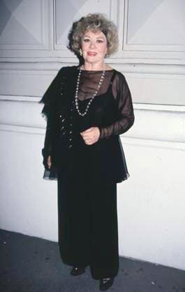 **FILE PHOTO** Glynis Johns Has Passed Away. Glynis Johns in New York City in May 1994. Photo Copyright: xHenryxMcGee MediaPunchx