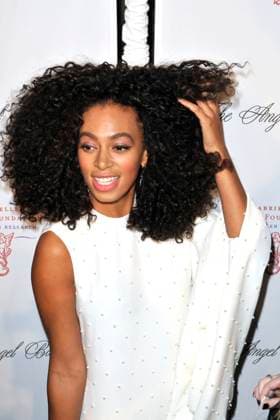 Solange Knowles, singer and famed sister of Beyonce, arrives at the Angel Ball fundraiser 68344, NEW YORK, NEW YORK - Monday October 17, 2011. Solange Knowles, singer and famed sister of Beyonce, arrives at the Angel Ball fundraiser. The signature fundraising event of Gabrielle™s Angel Foundation, the Angel Ball stands out as one of the highlights of the New York social season. , Credit:Enrique RC Avalon USA, New York  Copyright: xEnriquexRCx xAvalonx 0527379136
