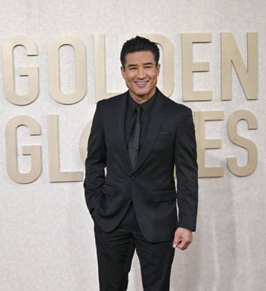 Actor Mario Lopez arrives for the 81st annual Golden Globe Awards at the Beverly Hilton in Beverly Hills, California on Sunday, January 7, 2024.  LAP202401070011 CHRISxCHEW