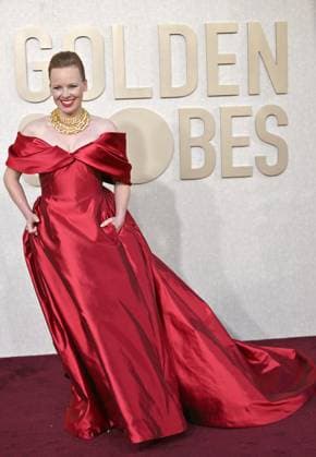 Actress Alma Pöysti arrives for the 81st annual Golden Globe Awards at the Beverly Hilton in Beverly Hills, California on Sunday, January 7, 2024.  LAP202401070023 CHRISxCHEW
