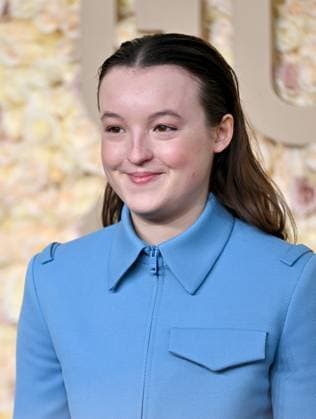 Actress Bella Ramsey arrives for the 81st annual Golden Globe Awards at the Beverly Hilton in Beverly Hills, California on Sunday, January 7, 2024.  LAP202401070065 CHRISxCHEW