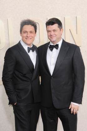 RECORD DATE NOT STATED Phil Lord, Chris Miller at arrivals, 81st Annual Golden Globe Awards, Beverly Hilton Hotel, Beverly Hills, CA, United States, January 7, 2024. (Photo by: Elizabeth Goodenough Everett Collection) PUBLICATIONXNOTxINxCANxCHNxFRAxITAxJPNxNORxPOLxRUSxESPxUKxUSA
