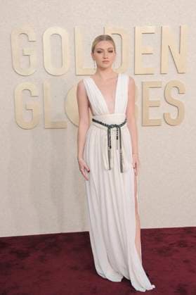 RECORD DATE NOT STATED Anna Sitar at arrivals, 81st Annual Golden Globe Awards, Beverly Hilton Hotel, Beverly Hills, CA, United States, January 7, 2024. (Photo by: Elizabeth Goodenough Everett Collection) PUBLICATIONXNOTxINxCANxCHNxFRAxITAxJPNxNORxPOLxRUSxESPxUKxUSA