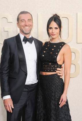 RECORD DATE NOT STATED Mason Morfit, Jordana Brewster at arrivals, 81st Annual Golden Globe Awards, Beverly Hilton Hotel, Beverly Hills, CA, United States, January 7, 2024. (Photo by: Elizabeth Goodenough Everett Collection) PUBLICATIONXNOTxINxCANxCHNxFRAxITAxJPNxNORxPOLxRUSxESPxUKxUSA