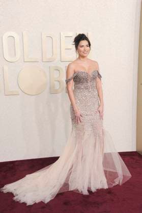 RECORD DATE NOT STATED Sofia Pernas at arrivals, 81st Annual Golden Globe Awards, Beverly Hilton Hotel, Beverly Hills, CA, United States, January 7, 2024. (Photo by: Elizabeth Goodenough Everett Collection) PUBLICATIONXNOTxINxCANxCHNxFRAxITAxJPNxNORxPOLxRUSxESPxUKxUSA
