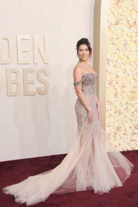 RECORD DATE NOT STATED Sofia Pernas at arrivals, 81st Annual Golden Globe Awards, Beverly Hilton Hotel, Beverly Hills, CA, United States, January 7, 2024. (Photo by: Elizabeth Goodenough Everett Collection) PUBLICATIONXNOTxINxCANxCHNxFRAxITAxJPNxNORxPOLxRUSxESPxUKxUSA