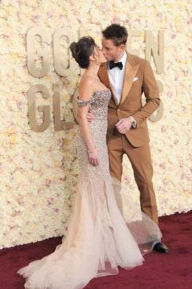 RECORD DATE NOT STATED Sofia Pernas, Justin Hartley at arrivals, 81st Annual Golden Globe Awards, Beverly Hilton Hotel, Beverly Hills, CA, United States, January 7, 2024. (Photo by: Elizabeth Goodenough Everett Collection) PUBLICATIONXNOTxINxCANxCHNxFRAxITAxJPNxNORxPOLxRUSxESPxUKxUSA