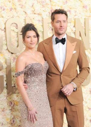RECORD DATE NOT STATED Sofia Pernas, Justin Hartley at arrivals, 81st Annual Golden Globe Awards, Beverly Hilton Hotel, Beverly Hills, CA, United States, January 7, 2024. (Photo by: Elizabeth Goodenough Everett Collection) PUBLICATIONXNOTxINxCANxCHNxFRAxITAxJPNxNORxPOLxRUSxESPxUKxUSA