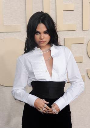 RECORD DATE NOT STATED Ariana Greenblatt at arrivals, 81st Annual Golden Globe Awards, Beverly Hilton Hotel, Beverly Hills, CA, United States, January 7, 2024. (Photo by: Elizabeth Goodenough Everett Collection) PUBLICATIONXNOTxINxCANxCHNxFRAxITAxJPNxNORxPOLxRUSxESPxUKxUSA