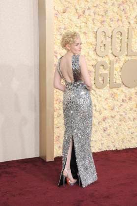 RECORD DATE NOT STATED Julia Garner at arrivals, 81st Annual Golden Globe Awards, Beverly Hilton Hotel, Beverly Hills, CA, United States, January 7, 2024. (Photo by: Elizabeth Goodenough Everett Collection) PUBLICATIONXNOTxINxCANxCHNxFRAxITAxJPNxNORxPOLxRUSxESPxUKxUSA