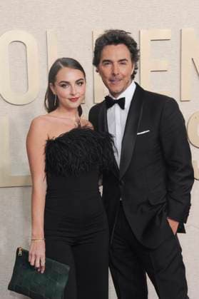RECORD DATE NOT STATED Sophie Levy, Shawn Levy at arrivals, 81st Annual Golden Globe Awards, Beverly Hilton Hotel, Beverly Hills, CA, United States, January 7, 2024. (Photo by: Elizabeth Goodenough Everett Collection) PUBLICATIONXNOTxINxCANxCHNxFRAxITAxJPNxNORxPOLxRUSxESPxUKxUSA