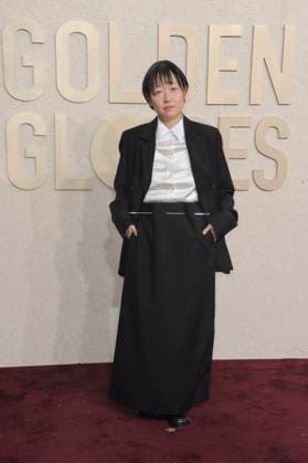 RECORD DATE NOT STATED Celine Song at arrivals, 81st Annual Golden Globe Awards, Beverly Hilton Hotel, Beverly Hills, CA, United States, January 7, 2024. (Photo by: Elizabeth Goodenough Everett Collection) PUBLICATIONXNOTxINxCANxCHNxFRAxITAxJPNxNORxPOLxRUSxESPxUKxUSA