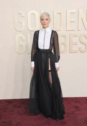 RECORD DATE NOT STATED Pom Klementieff at arrivals, 81st Annual Golden Globe Awards, Beverly Hilton Hotel, Beverly Hills, CA, United States, January 7, 2024. (Photo by: Elizabeth Goodenough Everett Collection) PUBLICATIONXNOTxINxCANxCHNxFRAxITAxJPNxNORxPOLxRUSxESPxUKxUSA