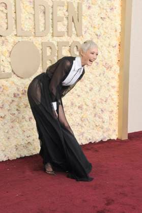 RECORD DATE NOT STATED Pom Klementieff at arrivals, 81st Annual Golden Globe Awards, Beverly Hilton Hotel, Beverly Hills, CA, United States, January 7, 2024. (Photo by: Elizabeth Goodenough Everett Collection) PUBLICATIONXNOTxINxCANxCHNxFRAxITAxJPNxNORxPOLxRUSxESPxUKxUSA