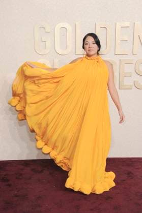 RECORD DATE NOT STATED Jillian Dion at arrivals, 81st Annual Golden Globe Awards, Beverly Hilton Hotel, Beverly Hills, CA, United States, January 7, 2024. (Photo by: Elizabeth Goodenough Everett Collection) PUBLICATIONXNOTxINxCANxCHNxFRAxITAxJPNxNORxPOLxRUSxESPxUKxUSA