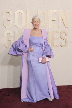 RECORD DATE NOT STATED Helen Mirren at arrivals, 81st Annual Golden Globe Awards, Beverly Hilton Hotel, Beverly Hills, CA, United States, January 7, 2024. (Photo by: Elizabeth Goodenough Everett Collection) PUBLICATIONXNOTxINxCANxCHNxFRAxITAxJPNxNORxPOLxRUSxESPxUKxUSA