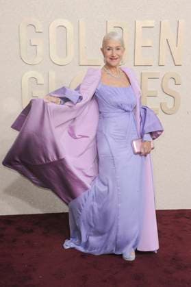 RECORD DATE NOT STATED Helen Mirren at arrivals, 81st Annual Golden Globe Awards, Beverly Hilton Hotel, Beverly Hills, CA, United States, January 7, 2024. (Photo by: Elizabeth Goodenough Everett Collection) PUBLICATIONXNOTxINxCANxCHNxFRAxITAxJPNxNORxPOLxRUSxESPxUKxUSA