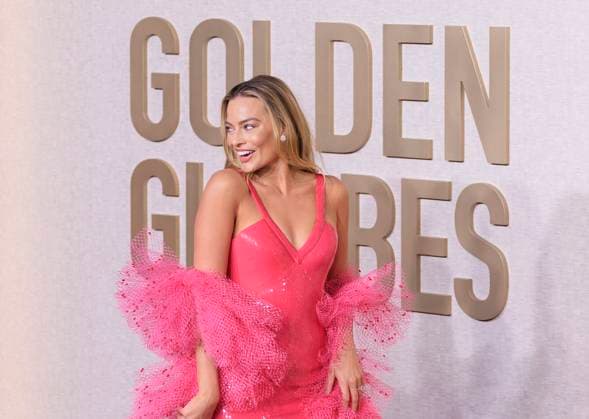 January 7, 2024, Beverly Hills, California, USA: Margot Robbie on the red carpet of the 81st Annual Golden Globe Awards on Sunday January 7, 2024 at the The Beverly Hilton Hotel in Beverly Hills, California. JAVIER ROJAS PI Beverly Hills USA - ZUMAp124 20240107_zaa_p124_021 Copyright: xJavierxRojasx