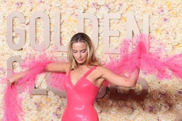 January 7, 2024, Beverly Hills, California, USA: Margot Robbie on the red carpet of the 81st Annual Golden Globe Awards on Sunday January 7, 2024 at the The Beverly Hilton Hotel in Beverly Hills, California. JAVIER ROJAS PI Beverly Hills USA - ZUMAp124 20240107_zaa_p124_024 Copyright: xJavierxRojasx