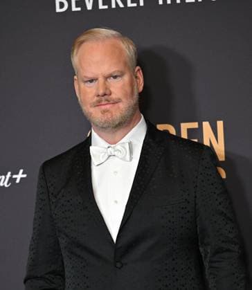 Actor Jim Gaffigan appears backstage during the 81st annual Golden Globe Awards at the Beverly Hilton in Beverly Hills, California on Sunday, January 7, 2024.  LAP202401070140 CHRISxCHEW
