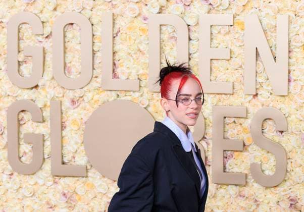 January 7, 2024, Beverly Hills, California, USA: Billie Eilish on the red carpet of the 81st Annual Golden Globe Awards on Sunday January 7, 2024 at the The Beverly Hilton Hotel in Beverly Hills, California. JAVIER ROJAS PI Beverly Hills USA - ZUMAp124 20240107_zaa_p124_034 Copyright: xJavierxRojasx