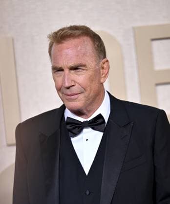 Actor Kevin Costner arrives for the 81st annual Golden Globe Awards at the Beverly Hilton in Beverly Hills, California on Sunday, January 7, 2024.  LAP202401070169 CHRISxCHEW