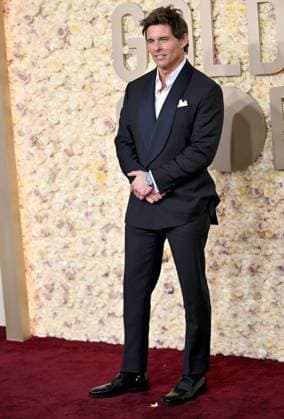 Actor James Marsden arrives for the 81st annual Golden Globe Awards at the Beverly Hilton in Beverly Hills, California on Sunday, January 7, 2024.  LAP202401070170 CHRISxCHEW