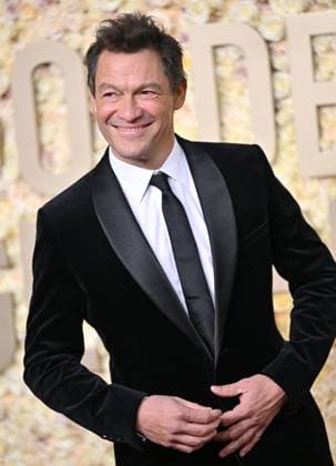 Actor Dominic West arrives for the 81st annual Golden Globe Awards at the Beverly Hilton in Beverly Hills, California on Sunday, January 7, 2024.  LAP202401070180 CHRISxCHEW