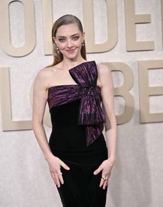 Actress Amanda Seyfried arrives for the 81st annual Golden Globe Awards at the Beverly Hilton in Beverly Hills, California on Sunday, January 7, 2024.  LAP202401070187 CHRISxCHEW