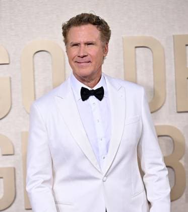 Actor Will Ferrell arrives for the 81st annual Golden Globe Awards at the Beverly Hilton in Beverly Hills, California on Sunday, January 7, 2024.  LAP202401070190 CHRISxCHEW