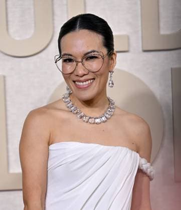 Actress Ali Wong arrives for the 81st annual Golden Globe Awards at the Beverly Hilton in Beverly Hills, California on Sunday, January 7, 2024.  LAP202401070205 CHRISxCHEW