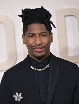 Jon Batiste arrives for the 81st annual Golden Globe Awards at the Beverly Hilton in Beverly Hills, California on Sunday, January 7, 2024.  LAP202401070212 CHRISxCHEW