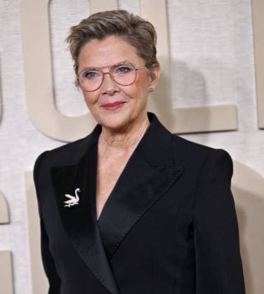 Actress Annette Bening arrives for the 81st annual Golden Globe Awards at the Beverly Hilton in Beverly Hills, California on Sunday, January 7, 2024.  LAP202401070213 CHRISxCHEW