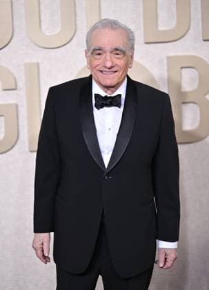 Martin Scorsese arrives for the 81st annual Golden Globe Awards at the Beverly Hilton in Beverly Hills, California on Sunday, January 7, 2024.  LAP202401070216 CHRISxCHEW