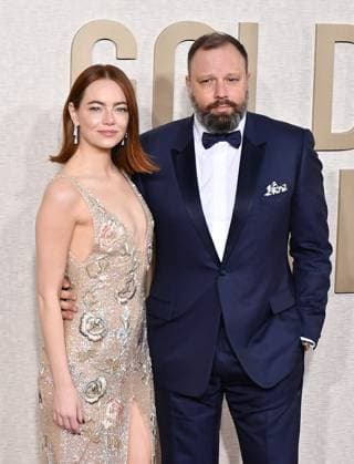 January 7, 2024, Beverly Hills, CA, USA: Emma Stone, Yorgos Lanthimos attends the 81st Annual Golden Globe Awards at The Beverly Hilton on January 07, 2024 in Beverly Hills, California. Beverly Hills USA - ZUMAs181 20240107_zea_s181_070 Copyright: xCxFlaniganx