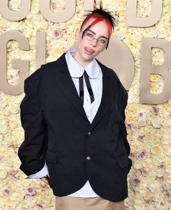 January 7, 2024, Beverly Hills, CA, USA: Billie Eilish attends the 81st Annual Golden Globe Awards at The Beverly Hilton on January 07, 2024 in Beverly Hills, California. Beverly Hills USA - ZUMAs181 20240107_zea_s181_071 Copyright: xCxFlaniganx