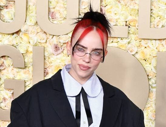 January 7, 2024, Beverly Hills, CA, USA: Billie Eilish attends the 81st Annual Golden Globe Awards at The Beverly Hilton on January 07, 2024 in Beverly Hills, California. Beverly Hills USA - ZUMAs181 20240107_zea_s181_074 Copyright: xCxFlaniganx